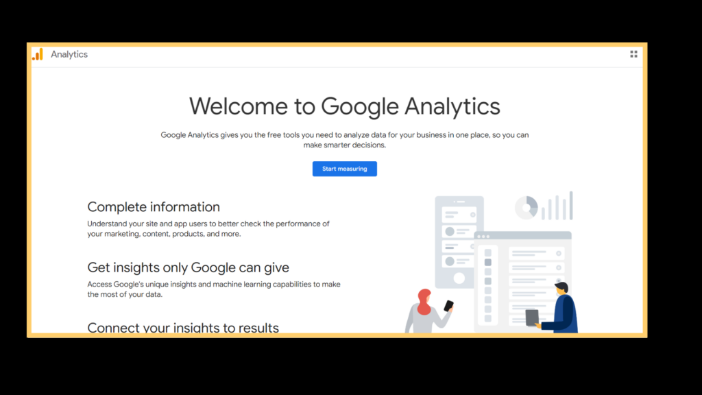 Google Analytics - The 4Ps for Copywriting for Websites