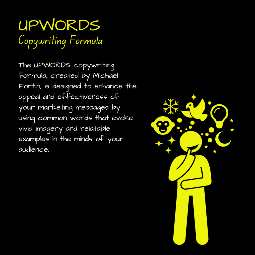 Upwords - Copywriting formula - Sociosight.co - Formula Copywriting