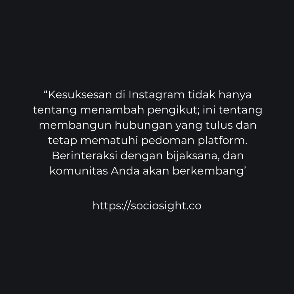 Limit Instagram Follow dan Unfollow - Sociosight.Co