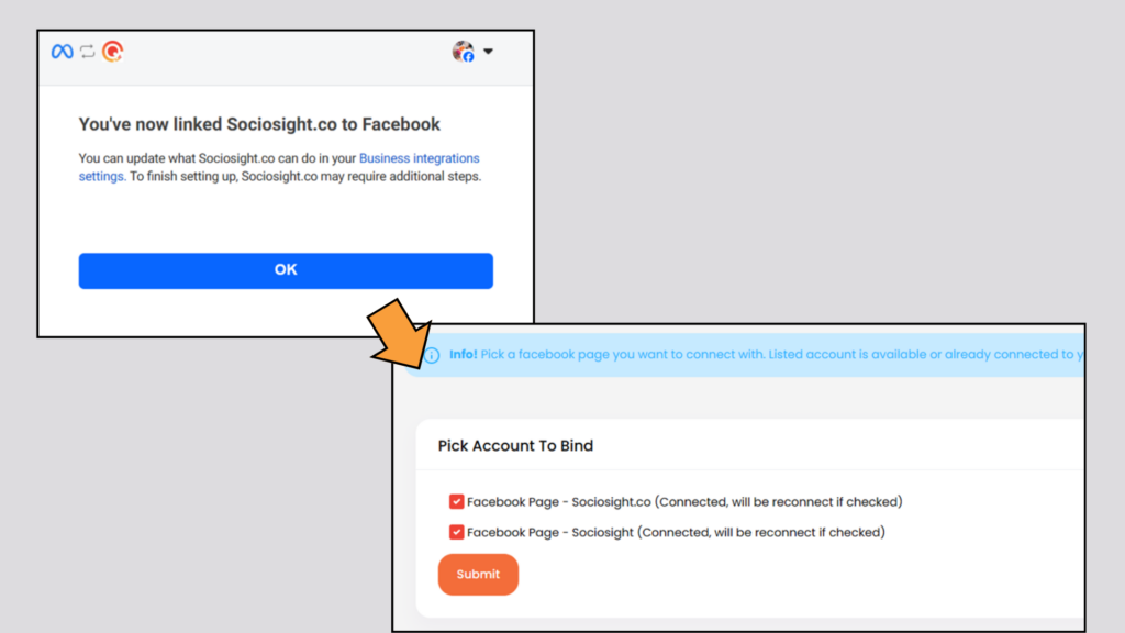 How to Bind or Connect Your Social Media Profiles Into The Sociosight App