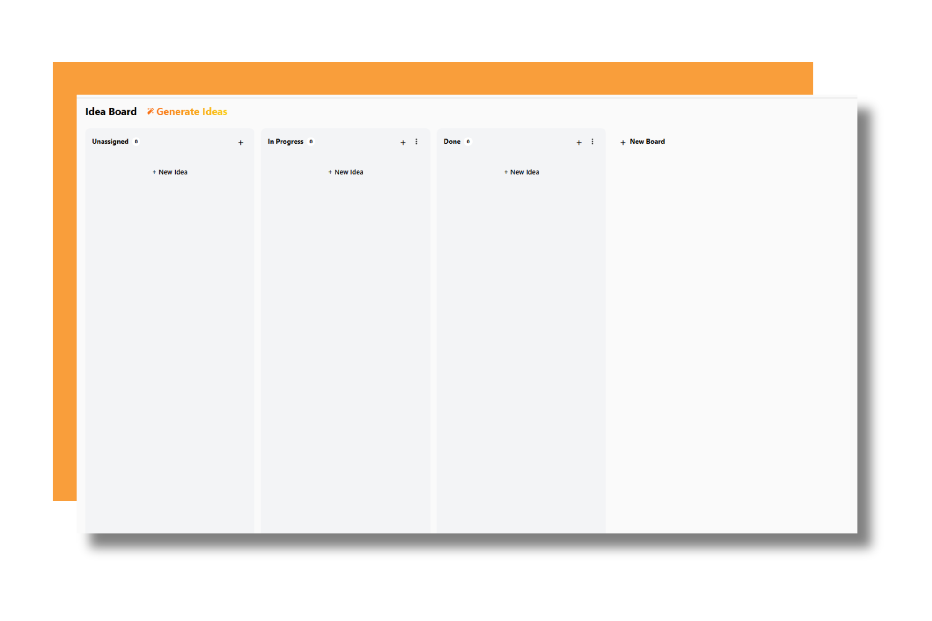 Ideation Board - Sociosight.Co - Social Media Management Tool - lifetime subscription - ideation board - Berlangganan Permanen Sociosight