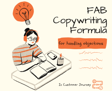 FAB Copywriting for Handling Objections In Customer Journey - Sociosight.co Formula Copywriting FAB