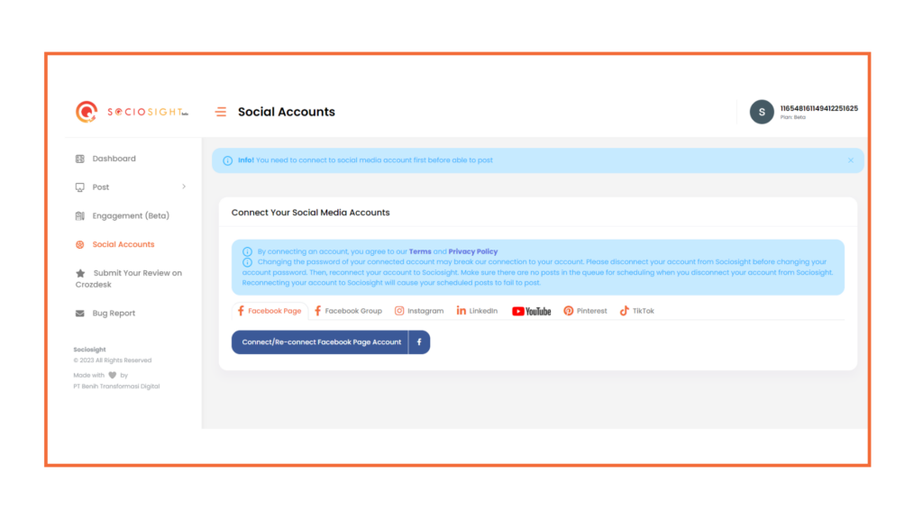 Social media management tools - Menjadwalkan Postingan