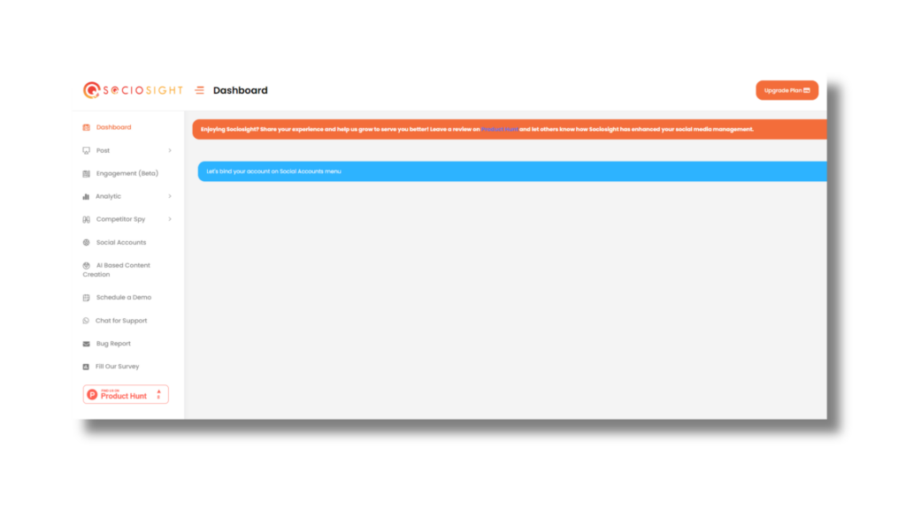 Sociosight - Registration Process