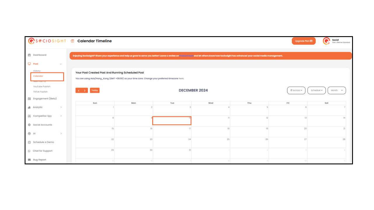 How To Publish and Schedule Your Social Media Post Across Multiple Platforms Via Sociosight App?