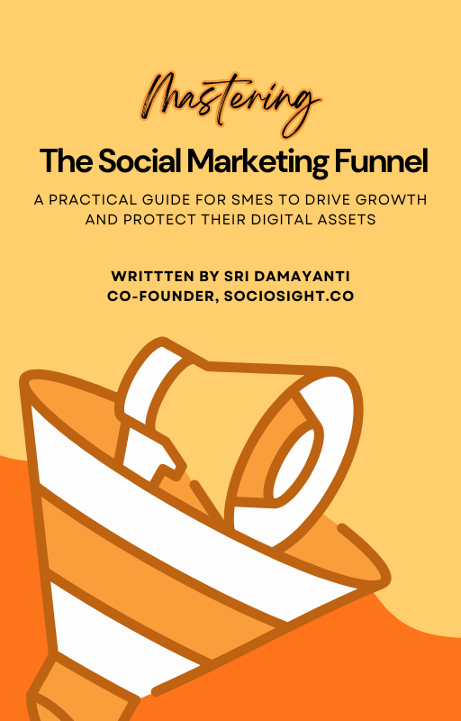 The Social Marketing Funnel E-Book, Sociosight.co - Cover