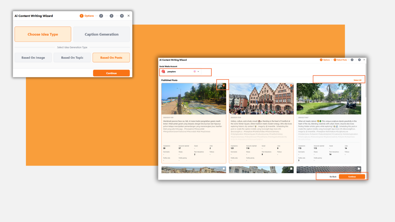 How to Use Sociosight’s AI Content Writing Wizard to Generate Engaging Social Media Content