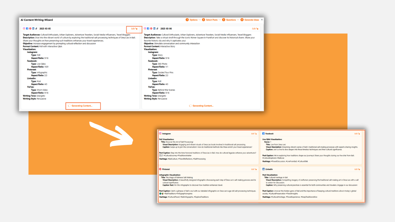How to Use Sociosight’s AI Content Writing Wizard to Generate Engaging Social Media Content