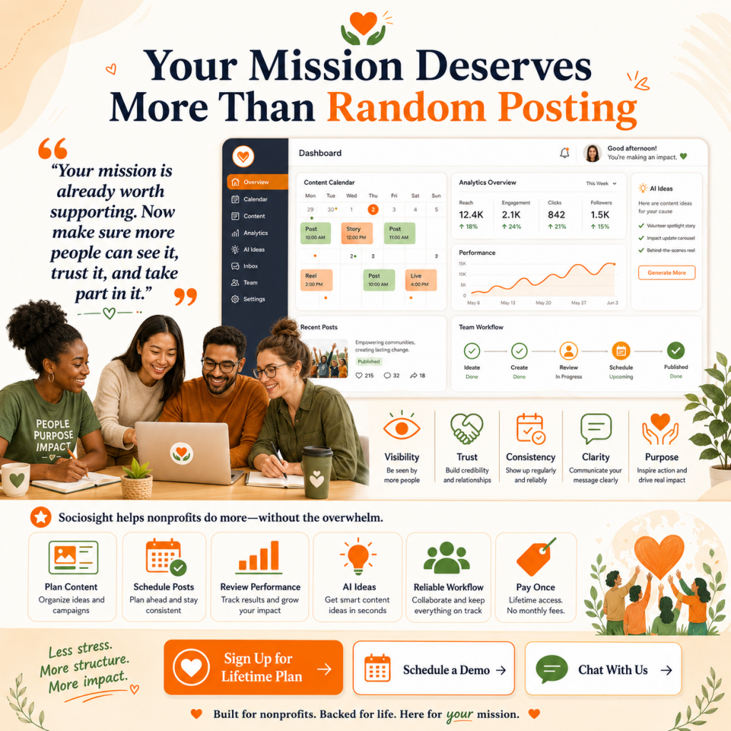 Social Media Management Tools for Nonprofits: Are You Losing Support Because Your Social Media Looks Silent? 6 Social Media Management Tools for Nonprofits