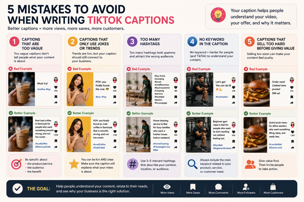 TikTok Caption Ideas: 9 Practical Examples for SMEs