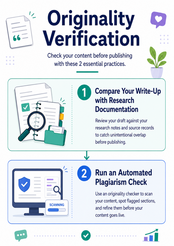 Effective Strategies to Prevent Plagiarism in Marketing Content 4 marketing content - verification