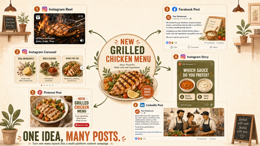 social media content management tool for restaurant - sociosight.co